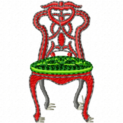 Chairs Embroidery Design 10 Chairs Embroidery Design 10